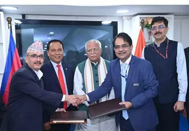 نیپال اور بھارت کے درمیان 400 کے وی بجلی کے منصوبوں پر معاہدہ...