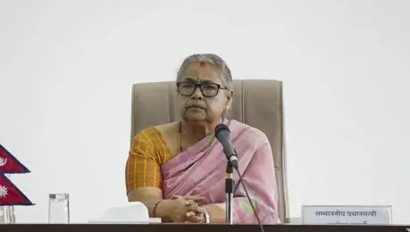 وزیر اعظم سشيلا کارکی کا قوم سے خطاب