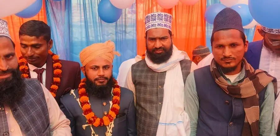 مولانا محمد ظفر امام مصباحی  کے صاحبزادے رشتہ ازدواج سے منسلک...