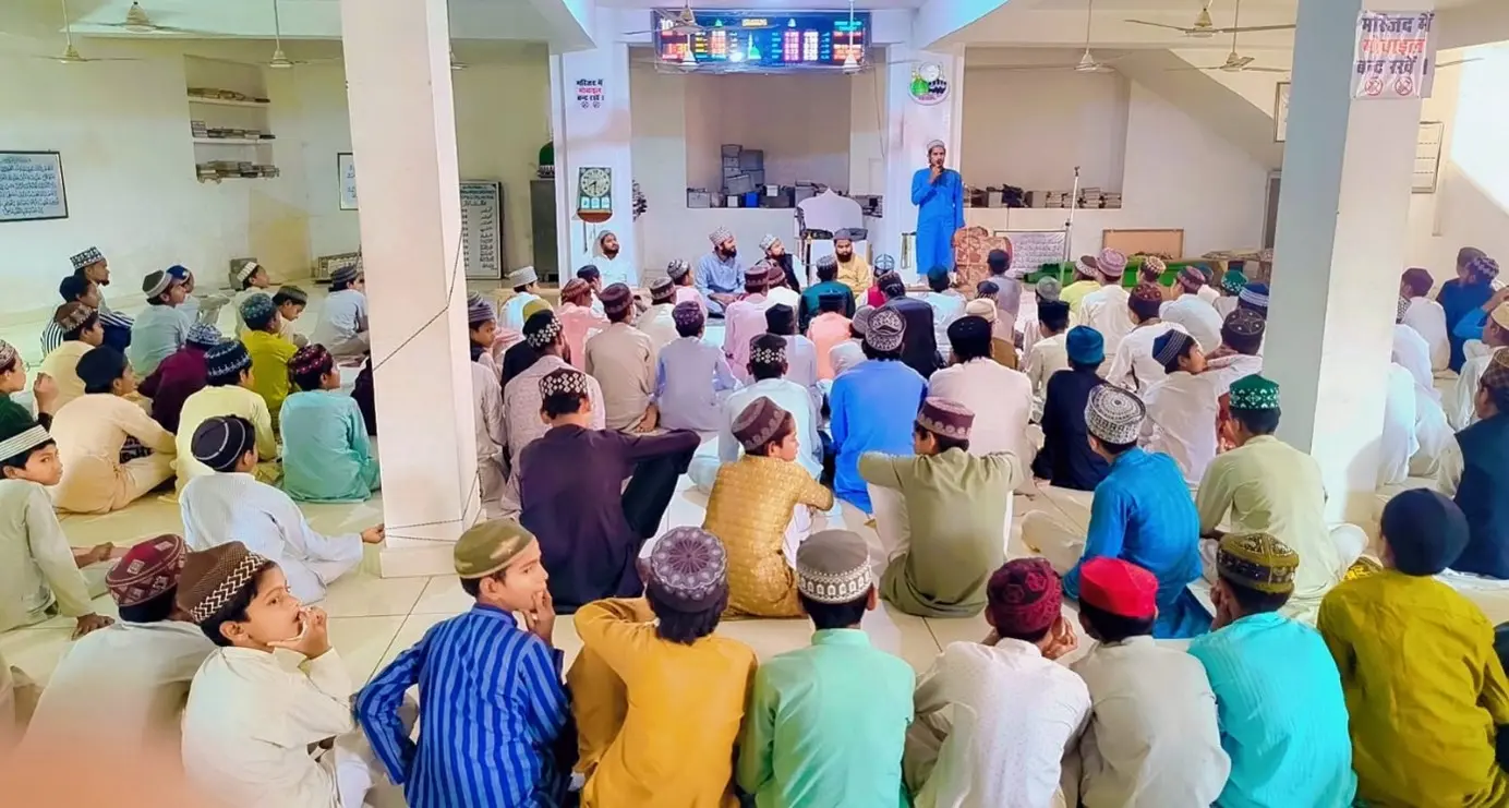 دارالعلوم اہلسنت قطبیہ روشن العلوم امرڈوبھا میں عرس شیر ملت کا انعقاد...