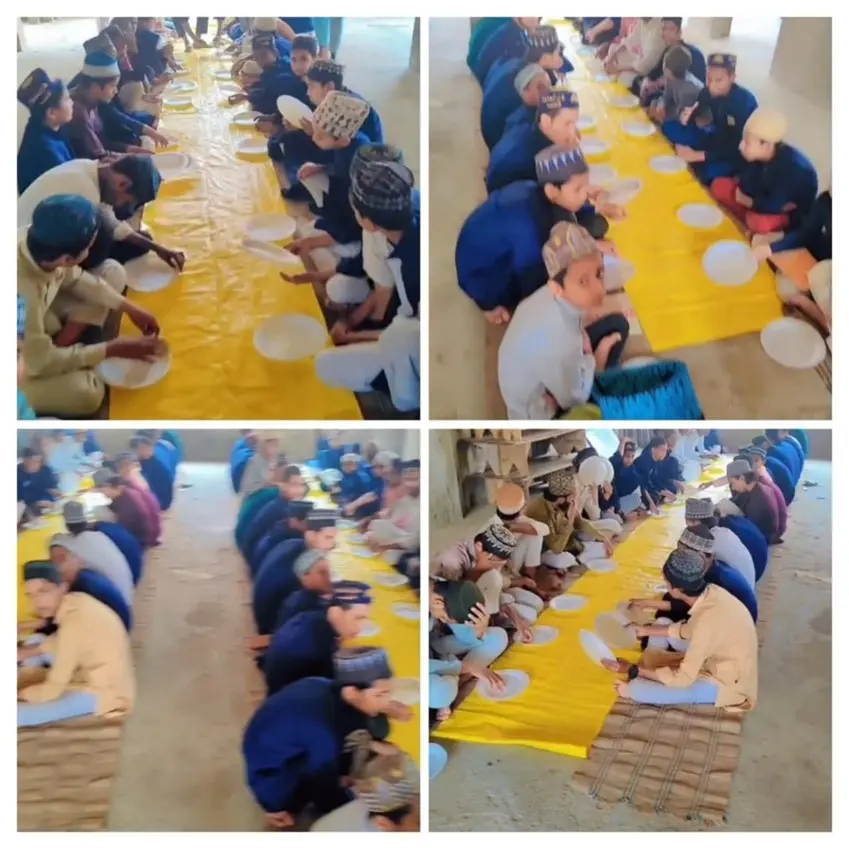 کھانا کھلانا اللہ تعالی کی رضا اور خوشنودی کا بہترین ذریعہ ہےـ قاری نثار احمد نظامی