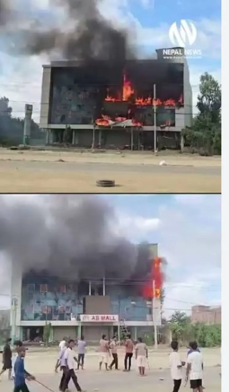 سرہا کے گول بازار میں آتش زدگی سے تقریباً 5 کروڑ کے نقصان کا دعویٰ، متاثرہ تاجر کا انصاف اور معاوضے...