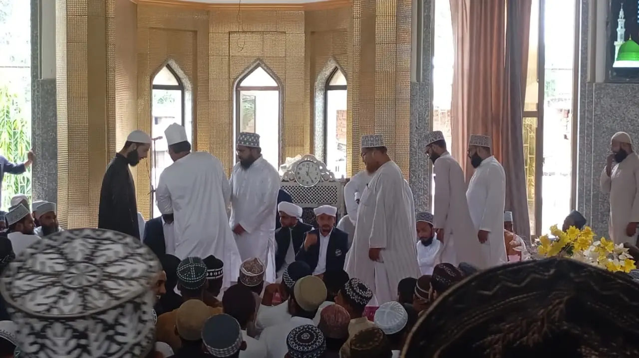 استقبالیہ تقریب ۔ دارالعلوم علیمیہ جمدا شاہی (یوپی )