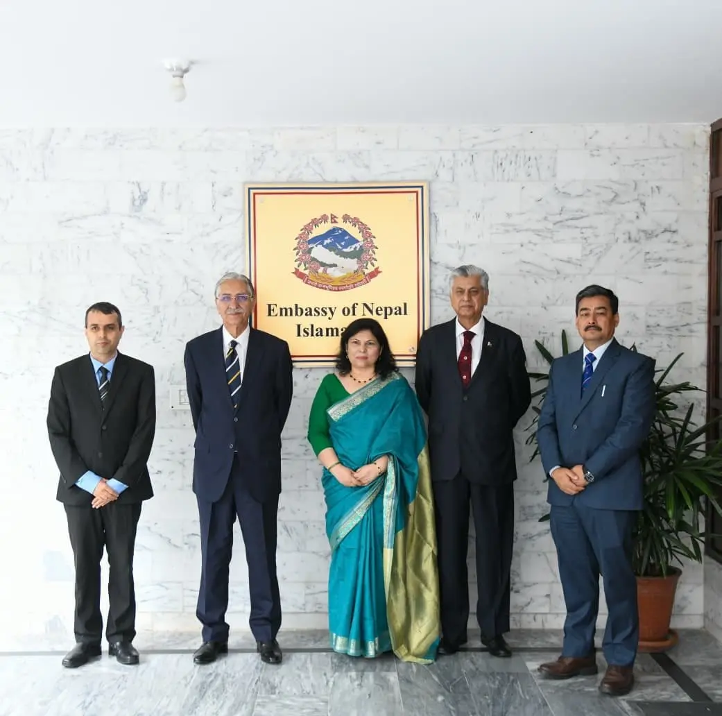 President’s representatives visit Nepal Embassy to convey solidarity over flood devastation